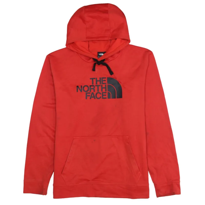 The North Face Red Hoodie Men's XLarge Printed Logo Drawstring Front Pocket Sweatshirt sold by Vintage Club