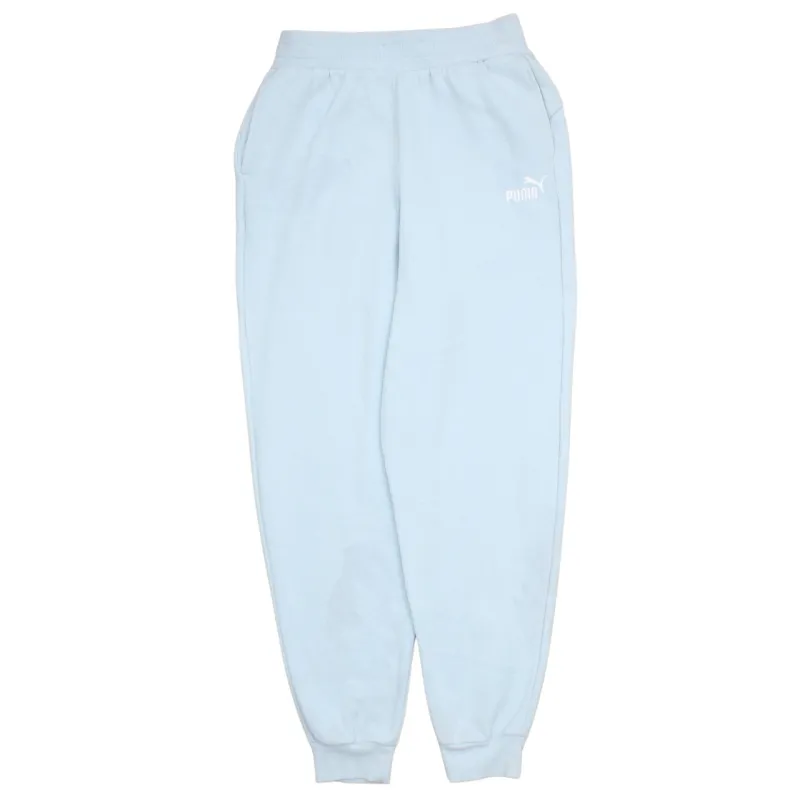 Puma Light Blue Joggers Men's Medium Embroidered Logo Elastic Waist Cuffed Sweatpants sold by Vintage Club