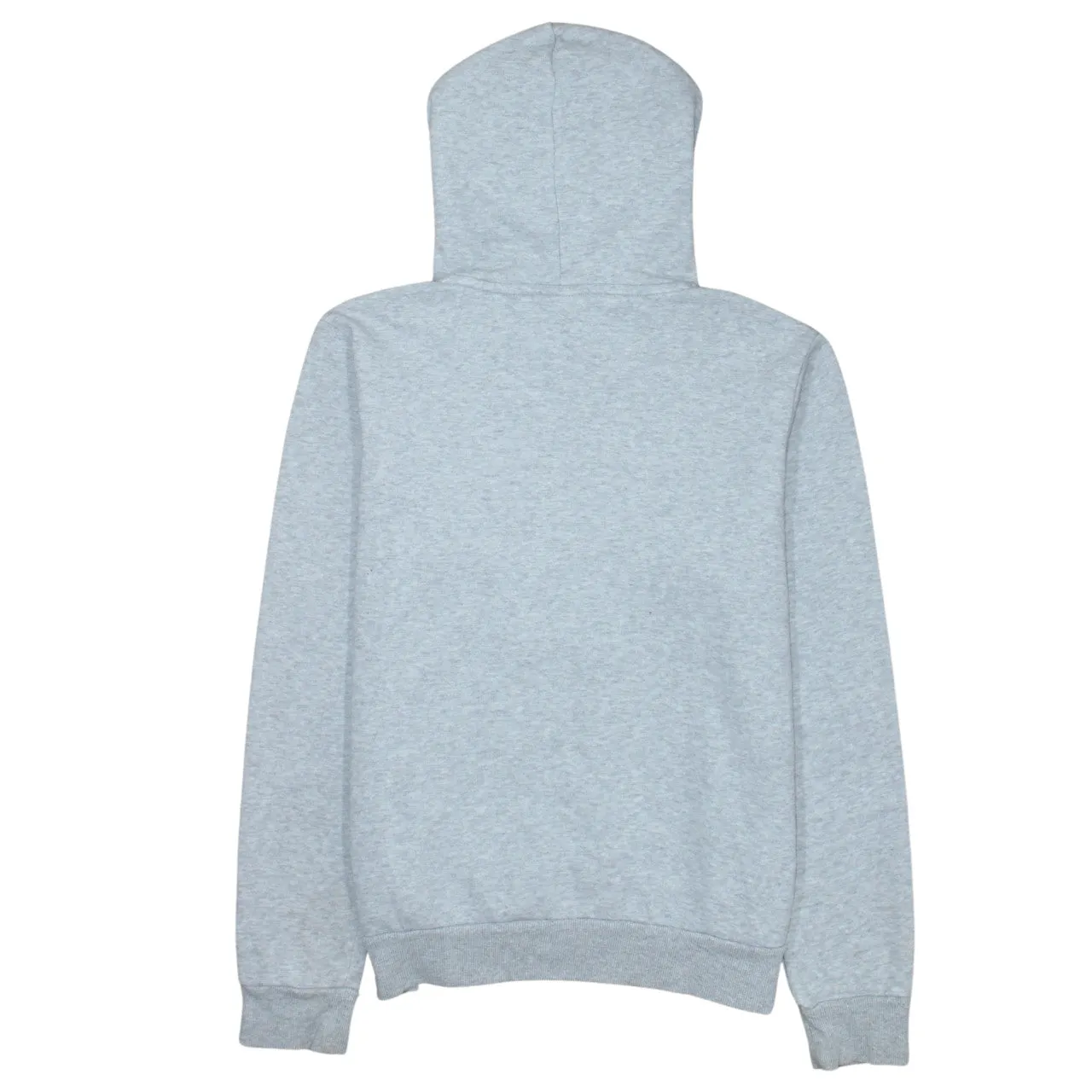 Puma Light Grey Hoodie Women’s Large Printed Logo Front Pocket Pullover Sweatshirt sold by Vintage Club product image thumbnail 2