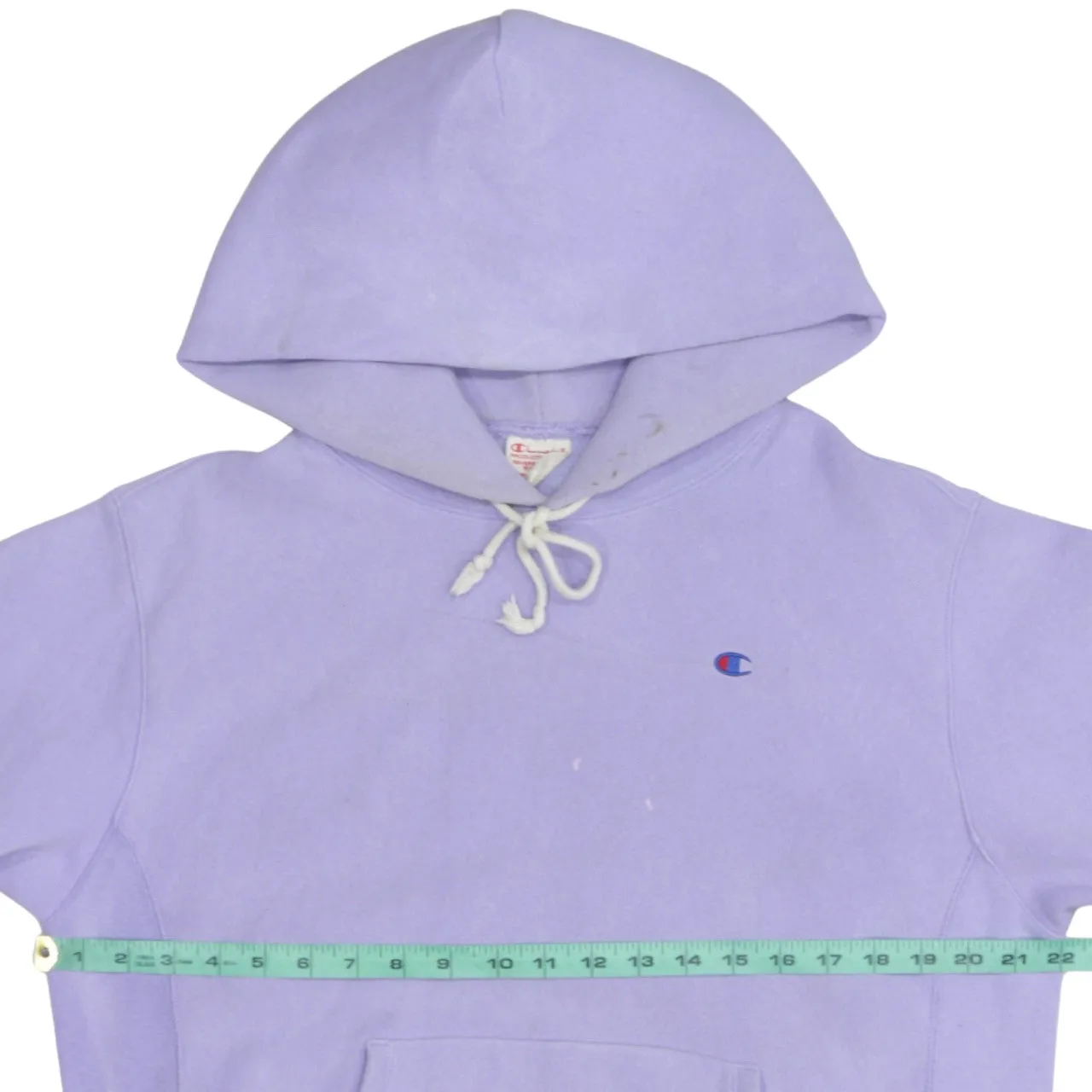 Champion Lilac Hoodie Men's Medium Embroidered C Logo Front Pocket Pullover Sweatshirt sold by Vintage Club product image thumbnail 5