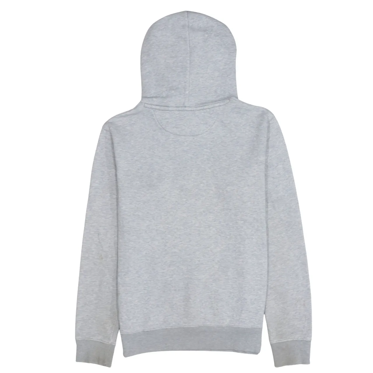 GANT Grey Hoodie Men's Small Crest Printed Logo Front Pocket Pullover Sweatshirt sold by Vintage Club product image thumbnail 2
