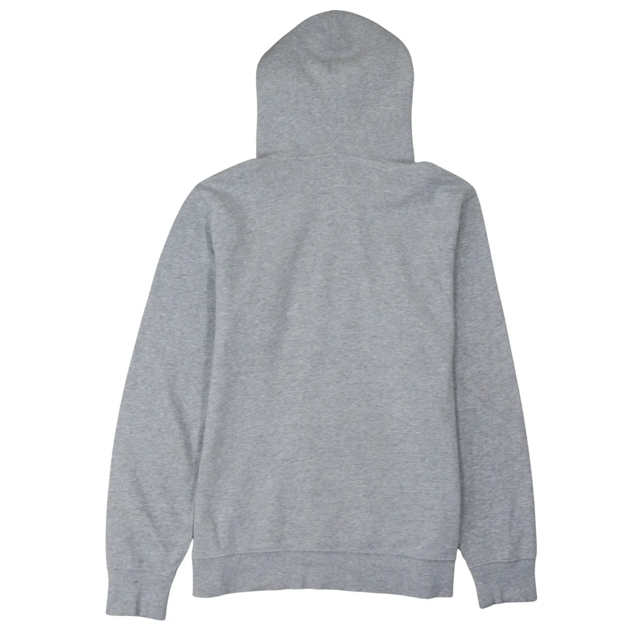 The North Face Grey Hoodie Men's Large Printed Logo Front Pocket Pullover Sweatshirt sold by Vintage Club product image thumbnail 2