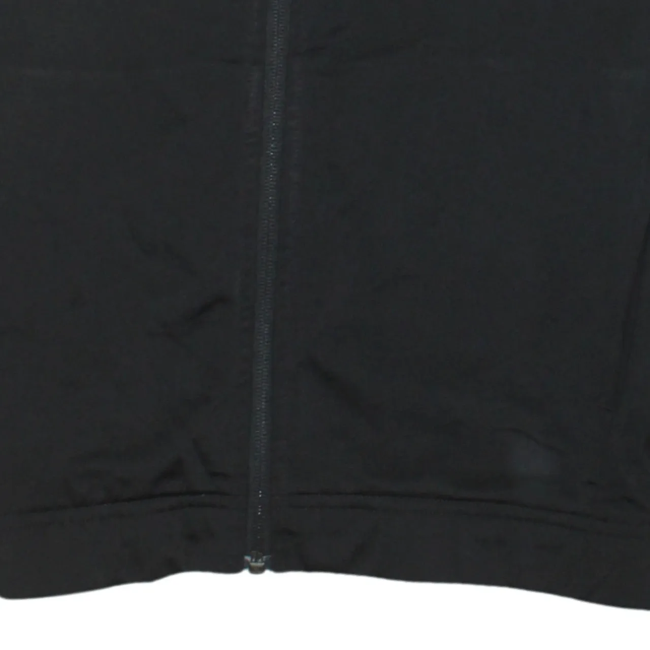 Puma Black Track Jacket Women’s Large White Chest Stripes Printed Logo Zip Up Top sold by Vintage Club product image thumbnail 4