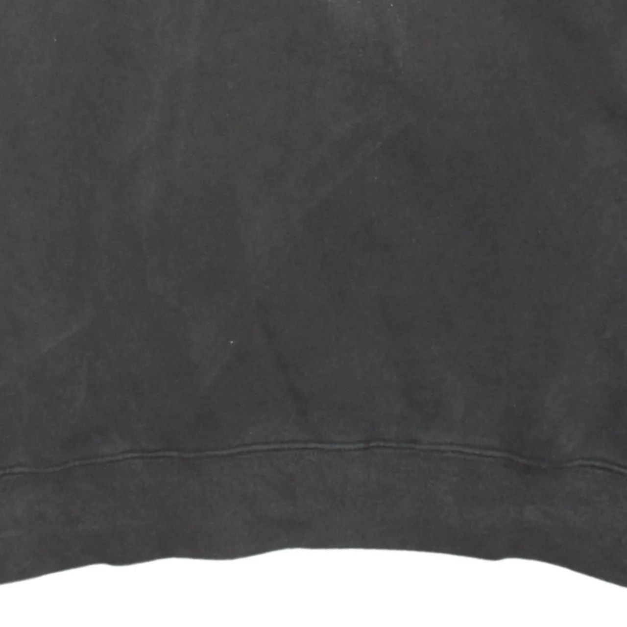 Adidas Light Grey Black Sweatshirt Men's Medium Quarter Zip Embroidered Logo Pullover Fleece Top sold by Vintage Club product image thumbnail 4