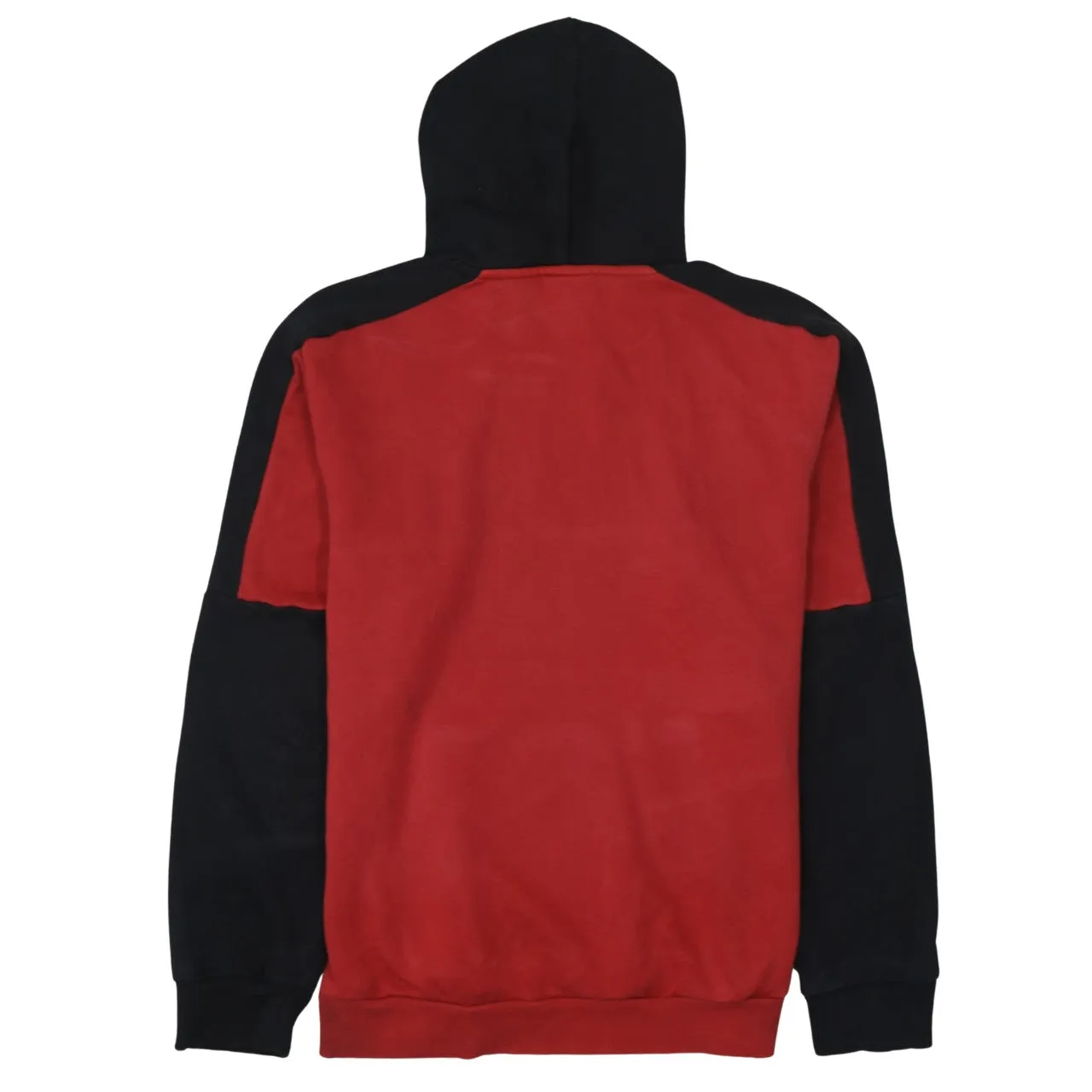Puma Red Black Hoodie Men's Small Printed Logo Pouch Pocket Raglan Sleeves Sweatshirt sold by Vintage Club product image thumbnail 2