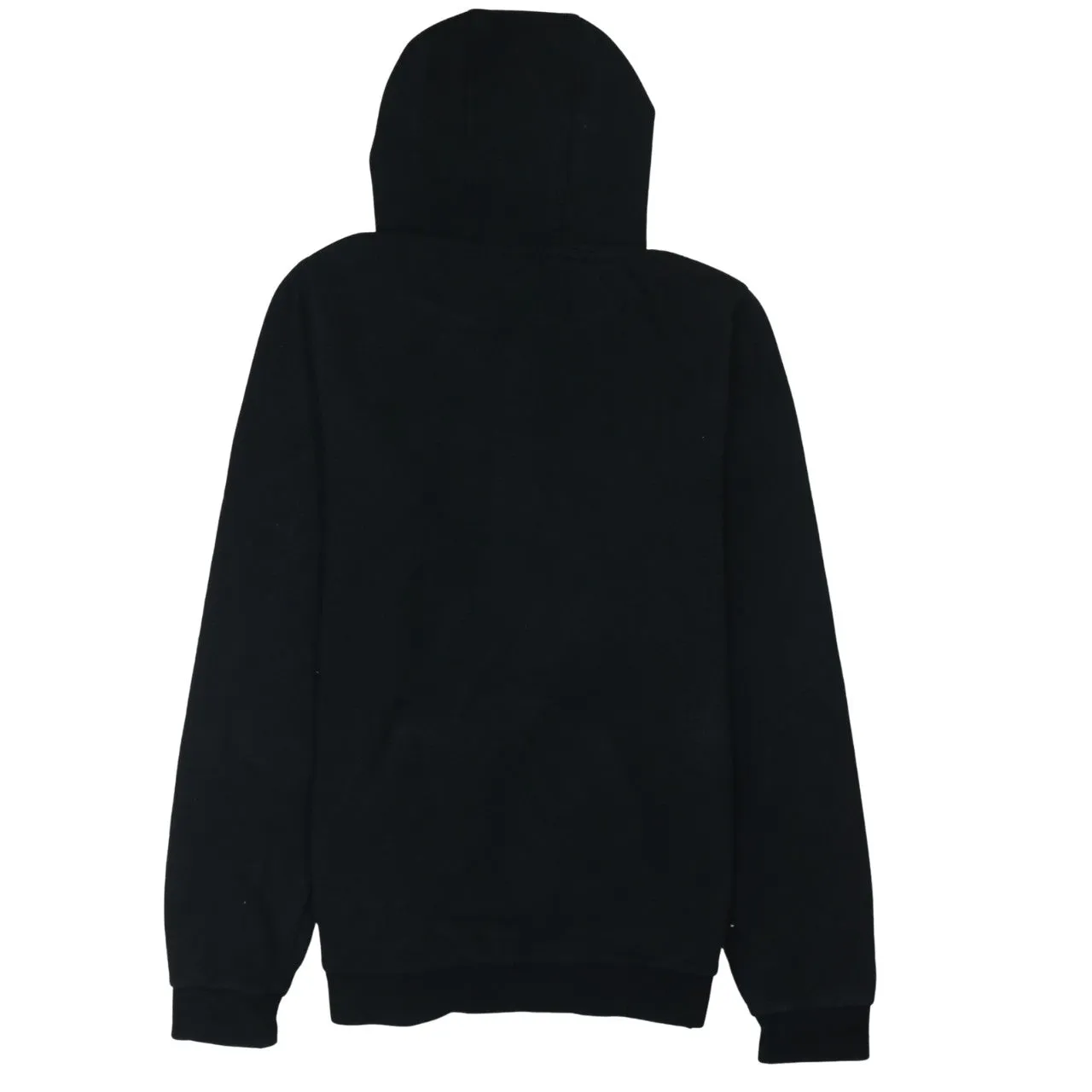 Ellesse Black Hoodie Women’s Medium Printed Front Logo Front Pocket Pullover Sweatshirt sold by Vintage Club product image thumbnail 2