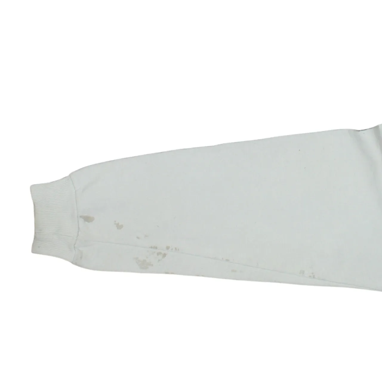 Puma Cream Sweatshirt Women's Medium Printed Big Logo Ribbed Cuffs Crewneck Pullover sold by Vintage Club product image thumbnail 4