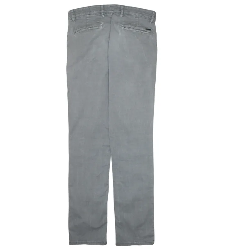 HUGO BOSS Grey Trousers Men's W32 Slim Chino Style Casual Smart Pants sold by Vintage Club