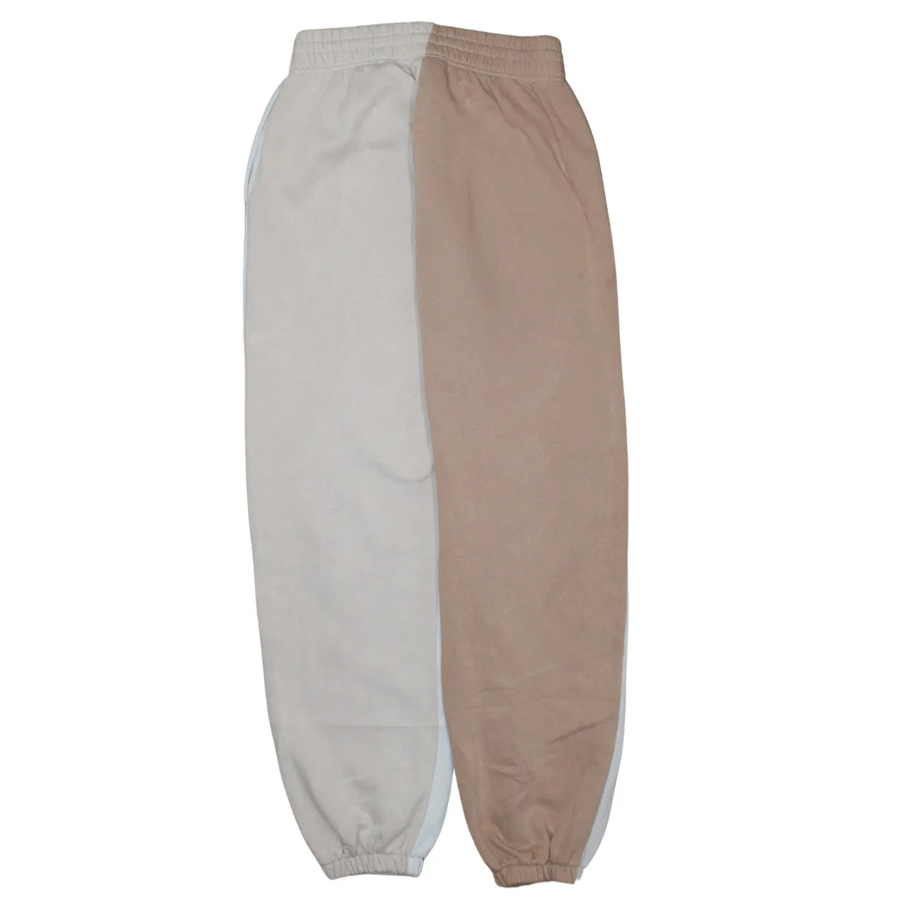 Nike Grey Two Tone Joggers Men’s Small Embroidered Swoosh Elastic Waist Cuffed Sweatpants sold by Vintage Club product image thumbnail 2