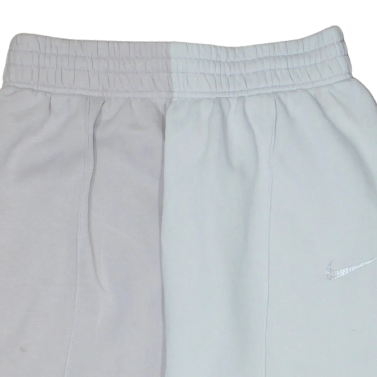 Nike Grey Two Tone Joggers Men’s Small Embroidered Swoosh Elastic Waist Cuffed Sweatpants sold by Vintage Club product image thumbnail 3