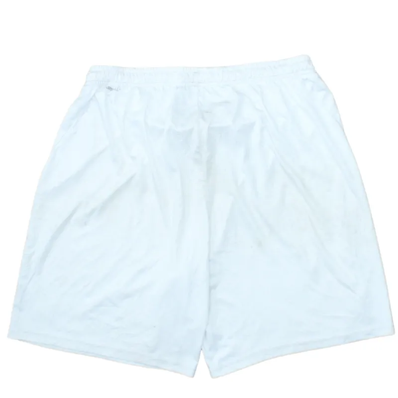 Puma White Shorts Men’s XLarge Elastic Waist Red Printed Logo Football Training sold by Vintage Club