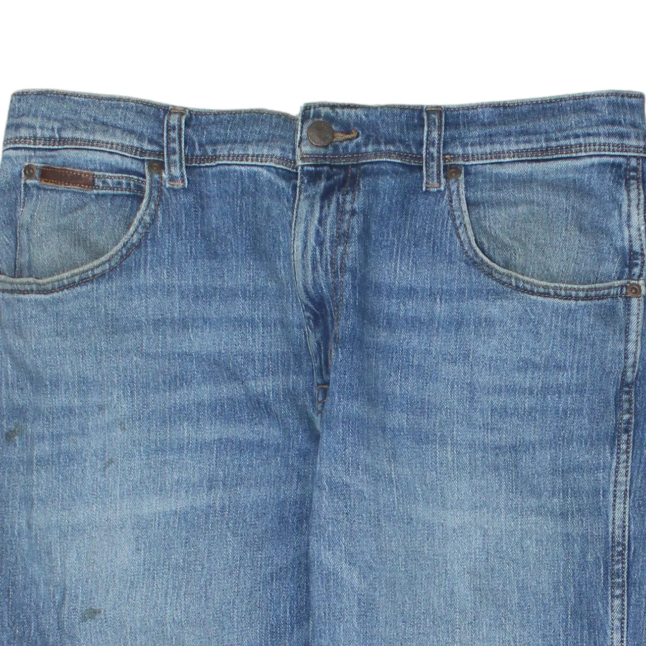 Wrangler Blue Jeans Men's W33 L30 Texas Straight Leg Five Pocket Denim sold by Vintage Club product image thumbnail 3