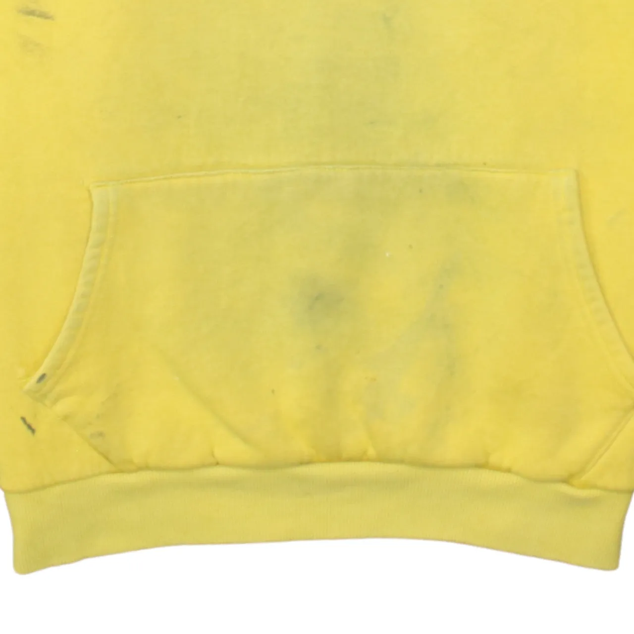 Tommy Hilfiger Yellow Hoodie Men’s XXLarge Embroidered Logo Front Pocket Pullover Sweatshirt sold by Vintage Club product image thumbnail 4