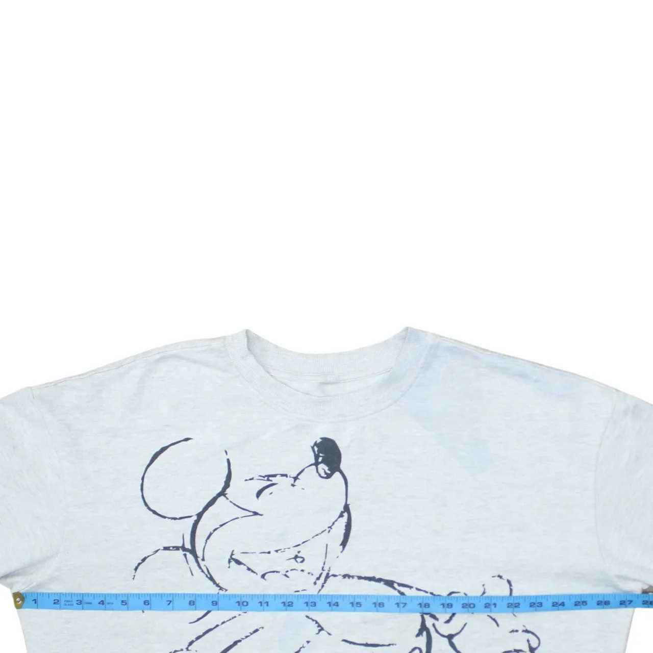 Disney Light Grey Sweatshirt Women’s XLarge Printed Mickey Graphic Crewneck Pullover Top sold by Vintage Club product image thumbnail 5