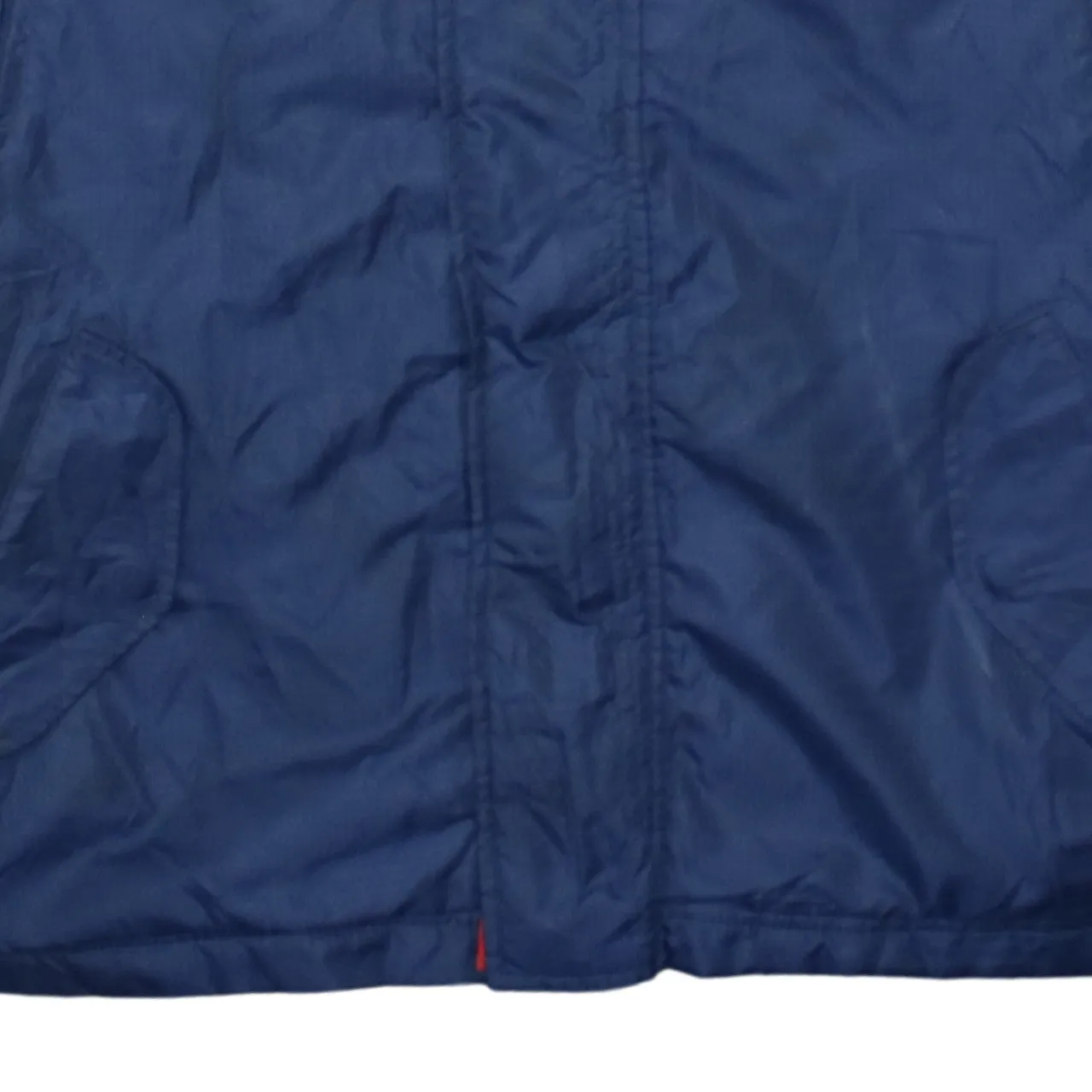 Fila Navy Blue Parka Men’s XLarge Faux Fur Hood Embroidered Logo Zip Pockets Jacket sold by Vintage Club product image thumbnail 4