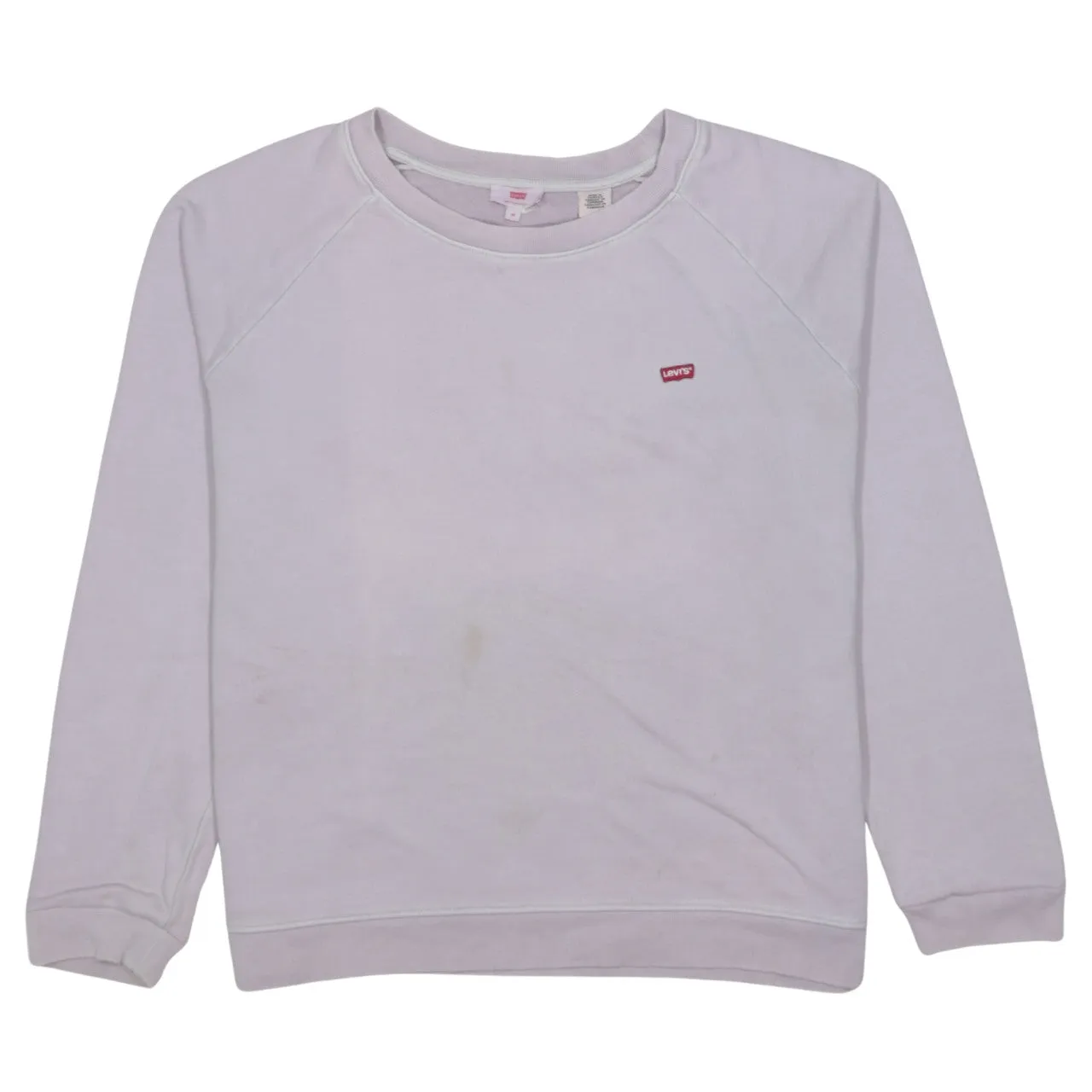 Levi's Light Pink Sweatshirt Men's Medium Small Chest Logo Crewneck Pullover Top sold by Vintage Club