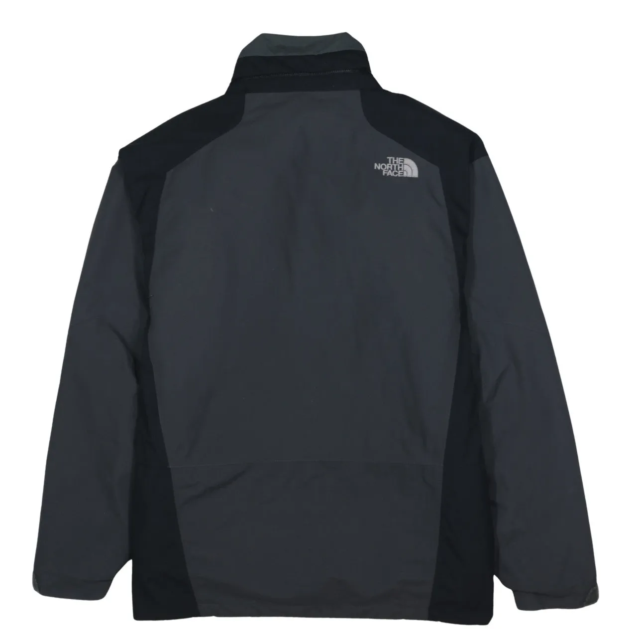 The North Face Black Grey Jacket Men's XLarge Embroidered Logo Gore Tex Shell Windbreaker sold by Vintage Club product image thumbnail 2