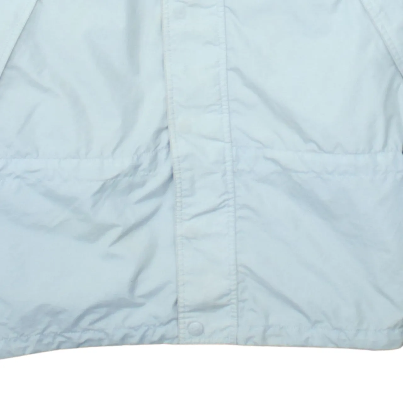 Columbia Light Blue Hooded Jacket Men's Medium Embroidered Logo Zip Pockets Windbreaker sold by Vintage Club product image thumbnail 4