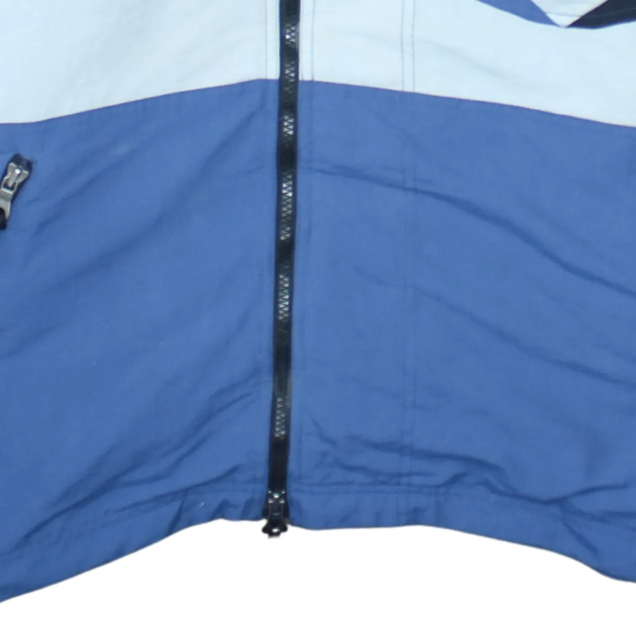 Helly Hansen Blue Colour Block Jacket Men's Large Zip Pockets Logo Sailing Windbreaker sold by Vintage Club product image thumbnail 4