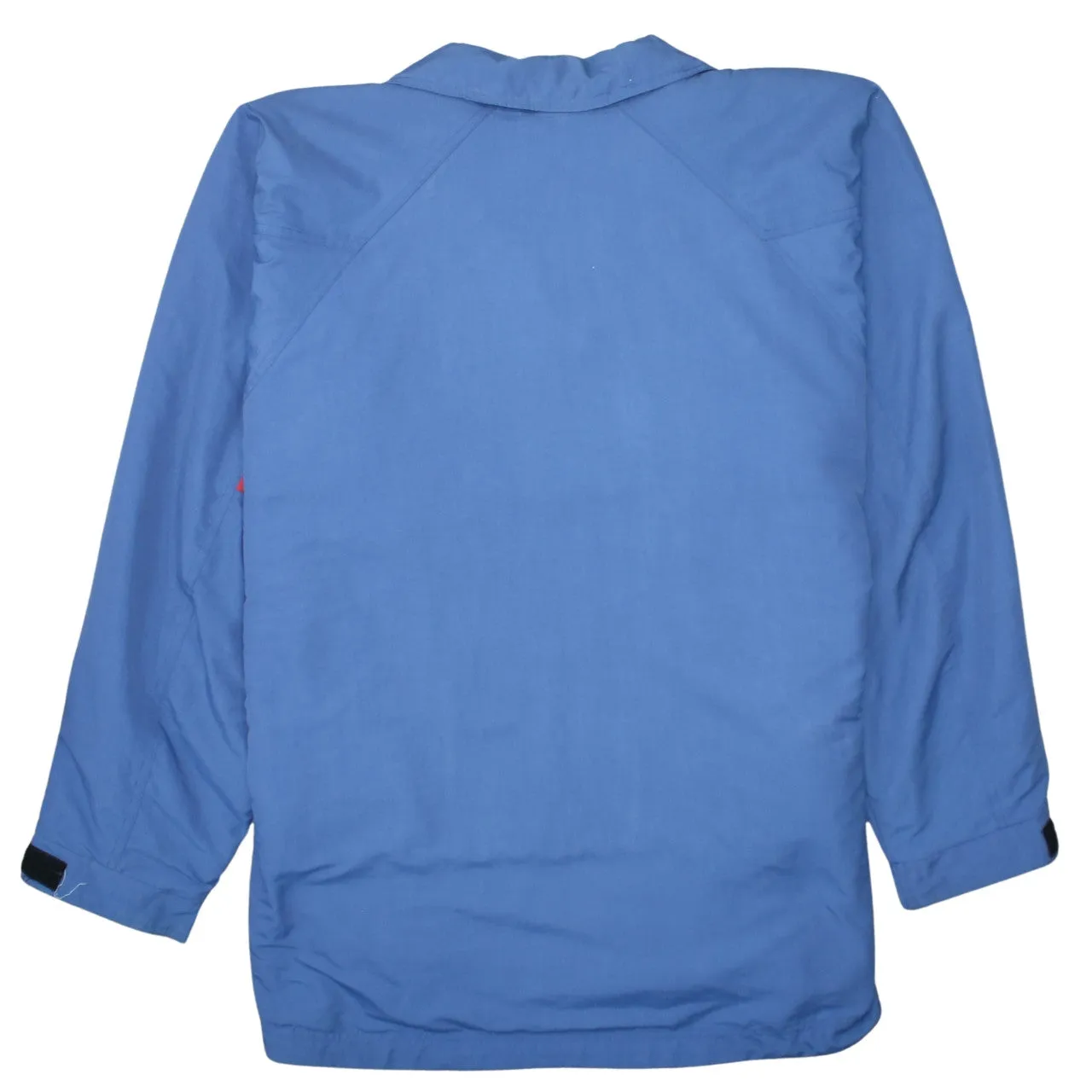 Helly Hansen Blue Colour Block Jacket Men's Large Zip Pockets Logo Sailing Windbreaker sold by Vintage Club product image thumbnail 2