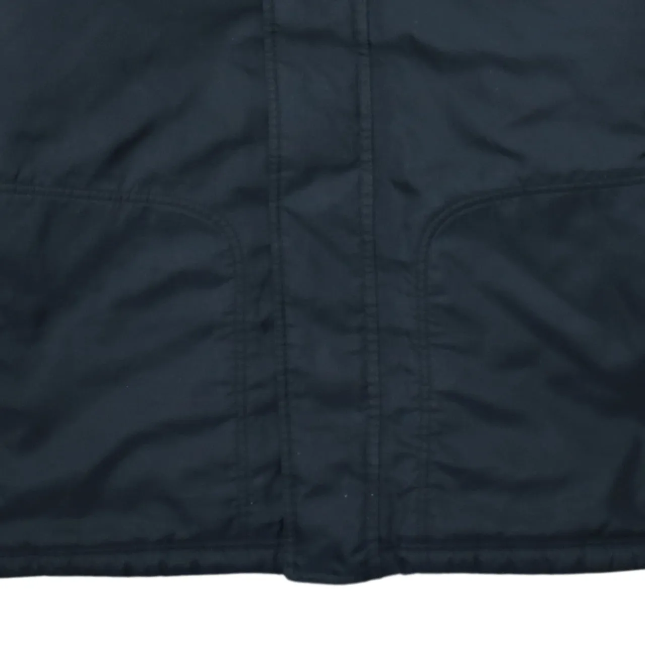 Adidas Black Green Jacket Men's XXLarge Three Stripe Sleeves Embroidered Logo Windbreaker Outerwear sold by Vintage Club product image thumbnail 4