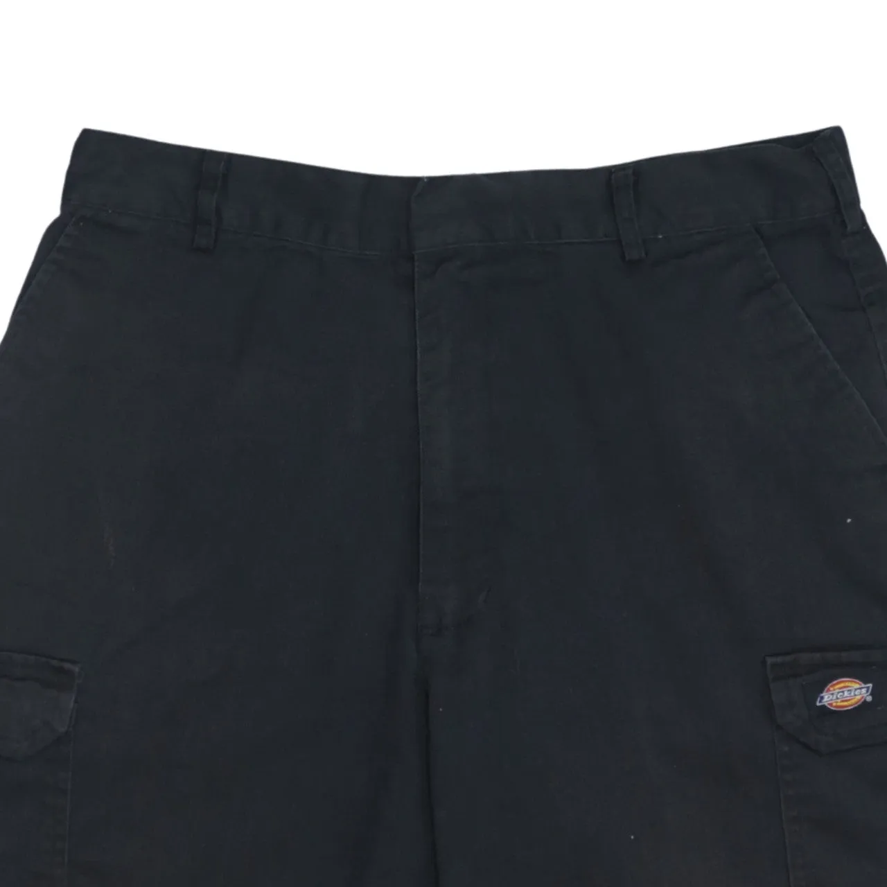 Dickies Black Cargo Shorts Men’s 32 Multi Pocket Logo Patch Workwear Chino sold by Vintage Club product image thumbnail 3