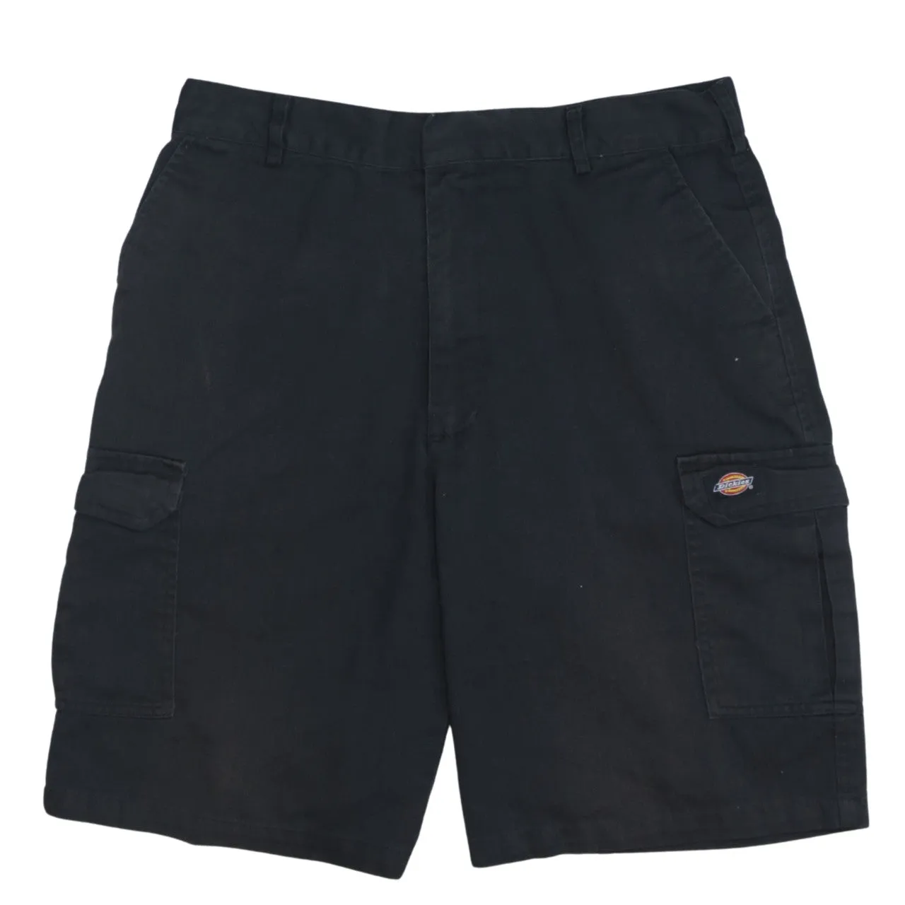 Dickies Black Cargo Shorts Men’s 32 Multi Pocket Logo Patch Workwear Chino sold by Vintage Club