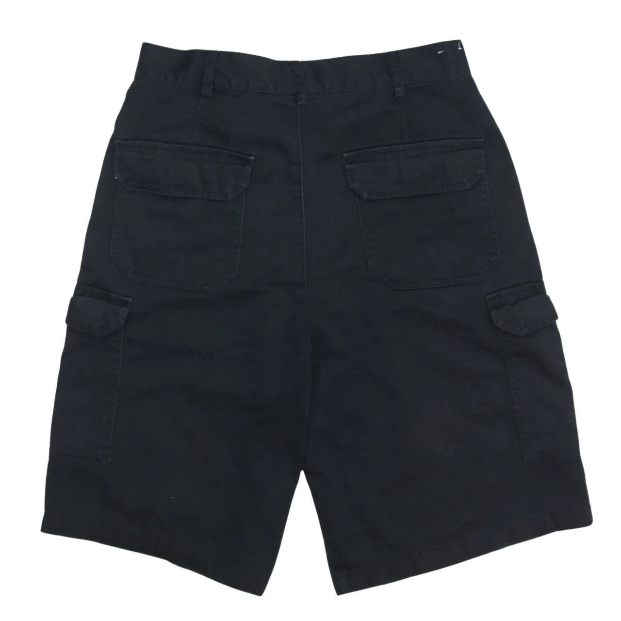 Dickies Black Cargo Shorts Men’s 32 Multi Pocket Logo Patch Workwear Chino sold by Vintage Club product image thumbnail 2