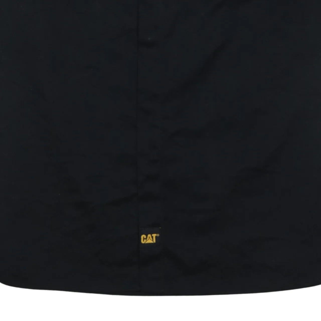 Cat Black Work Shirt Men’s Large Short Sleeve Button Front Chest Pockets Casual Top sold by Vintage Club product image thumbnail 4