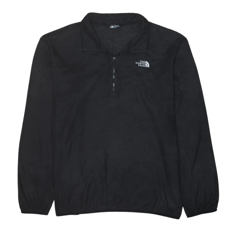 The North Face Black Fleece Jumper Men’s XLarge Embroidered Logo Quarter Zip Pullover Top sold by Vintage Club