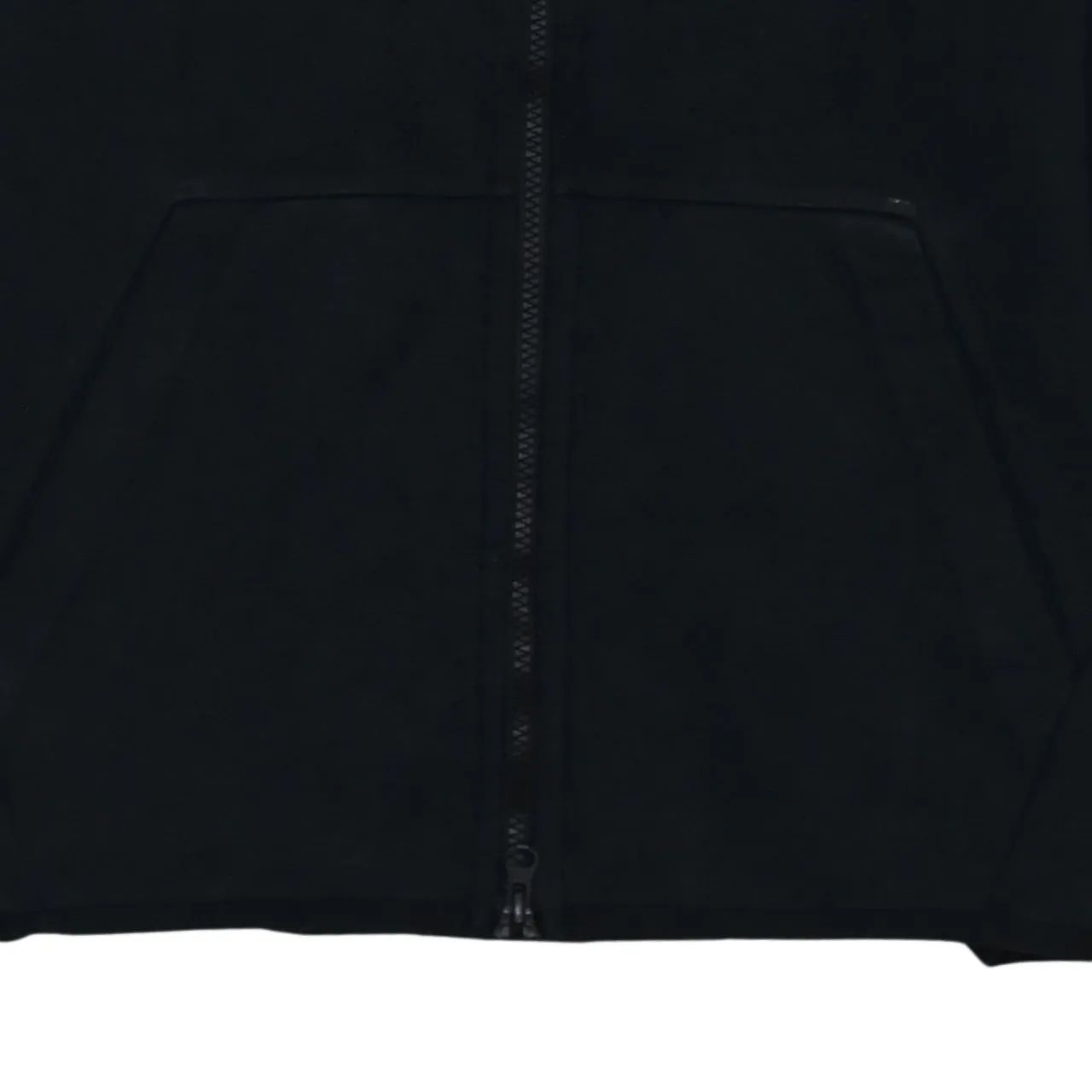 Nike Black Full Zip Hoodie Women’s Medium Panel Detail Split Pockets Casual Sweatshirt sold by Vintage Club product image thumbnail 4