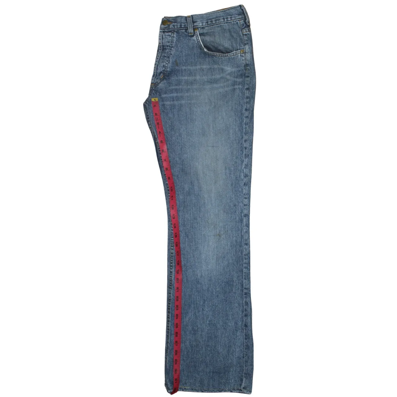 Lee Light Blue Jeans Men’s 36 Straight Leg Five Pocket Denim Trousers Pants sold by Vintage Club product image thumbnail 5