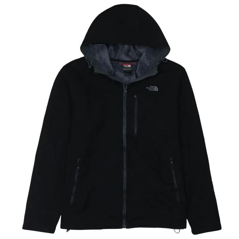 The North Face Black Fleece Hoodie Men’s XLarge Full Zip Embroidered Logo Pockets Jacket made by The North Face