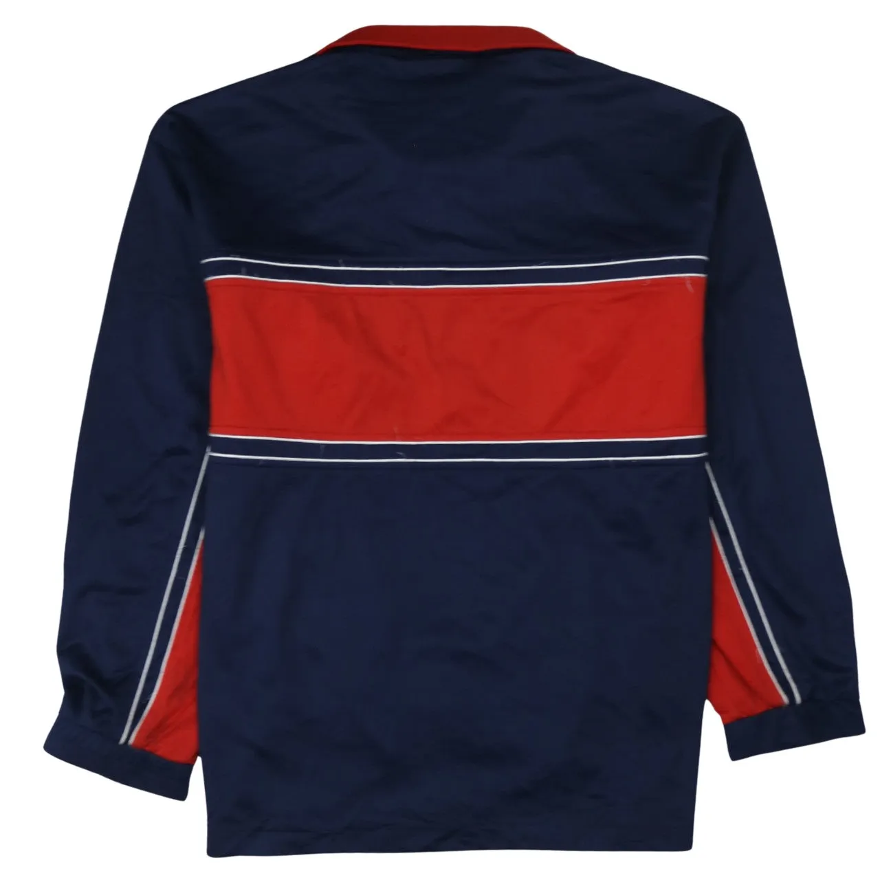 Fila Navy Red Jacket Men's Medium Big Logo Full Zip Pockets Track Top sold by Vintage Club product image thumbnail 2