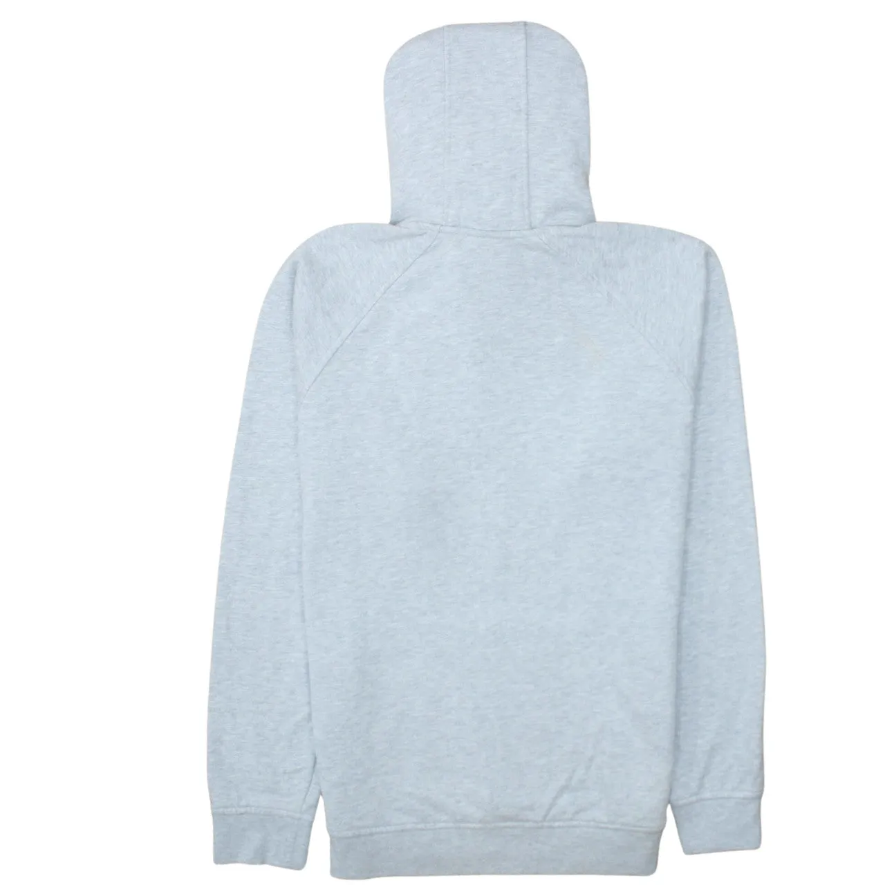 Helly Hansen Light Grey Hoodie Women's Large Printed Logo Front Pocket Pullover Sweatshirt sold by Vintage Club product image thumbnail 2