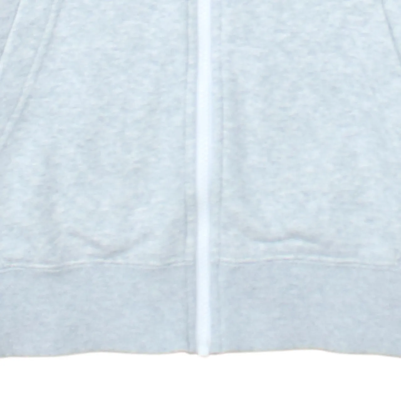 Nike Light Grey Hoodie Men's XSmall Full Zip Double Swoosh Printed Logos Sweatshirt sold by Vintage Club product image thumbnail 4