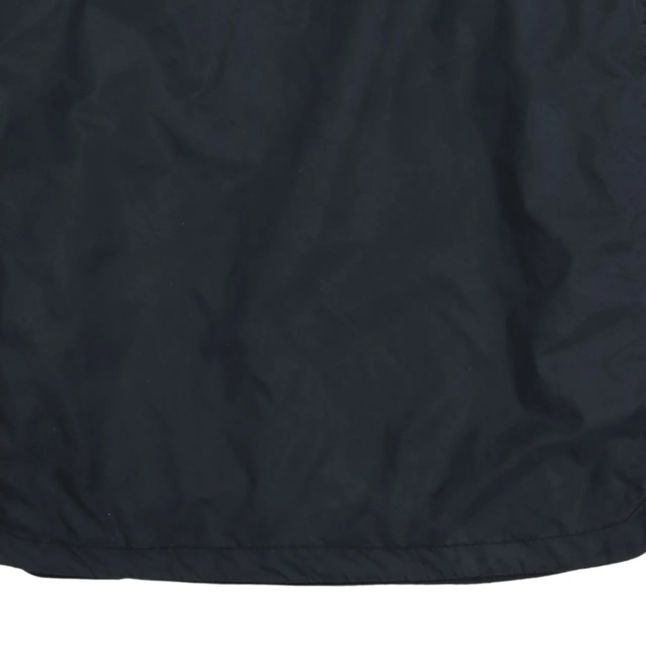 Nike Black Windbreaker Women’s Large Embroidered Swoosh V Neck Pullover Training Top Jacket sold by Vintage Club product image thumbnail 4