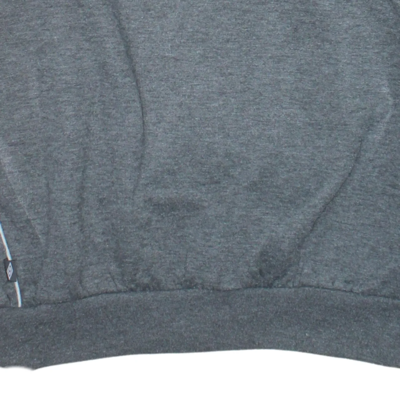 Umbro Dark Grey Sweatshirt Men's XLarge Embroidered Chest Logo Contrast Piping Pullover Top sold by Vintage Club product image thumbnail 4