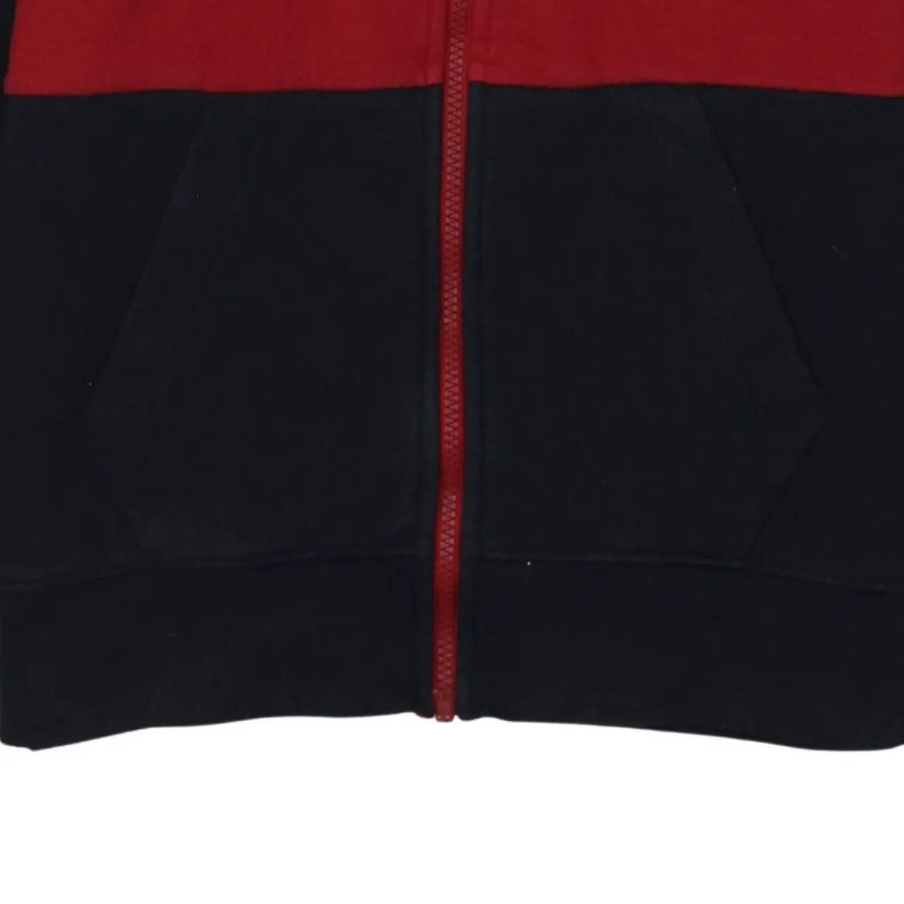 Jordan Red Black Full Zip Hoodie Women’s XLarge Embroidered Jumpman Logo Split Colour Sweatshirt sold by Vintage Club product image thumbnail 4