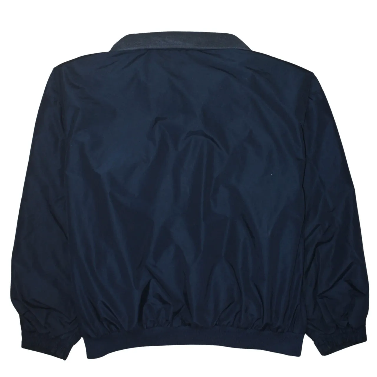 Columbia Navy Blue Windbreaker Jacket Men's XXLarge Embroidered Logo Zip Pockets Outerwear sold by Vintage Club product image thumbnail 2