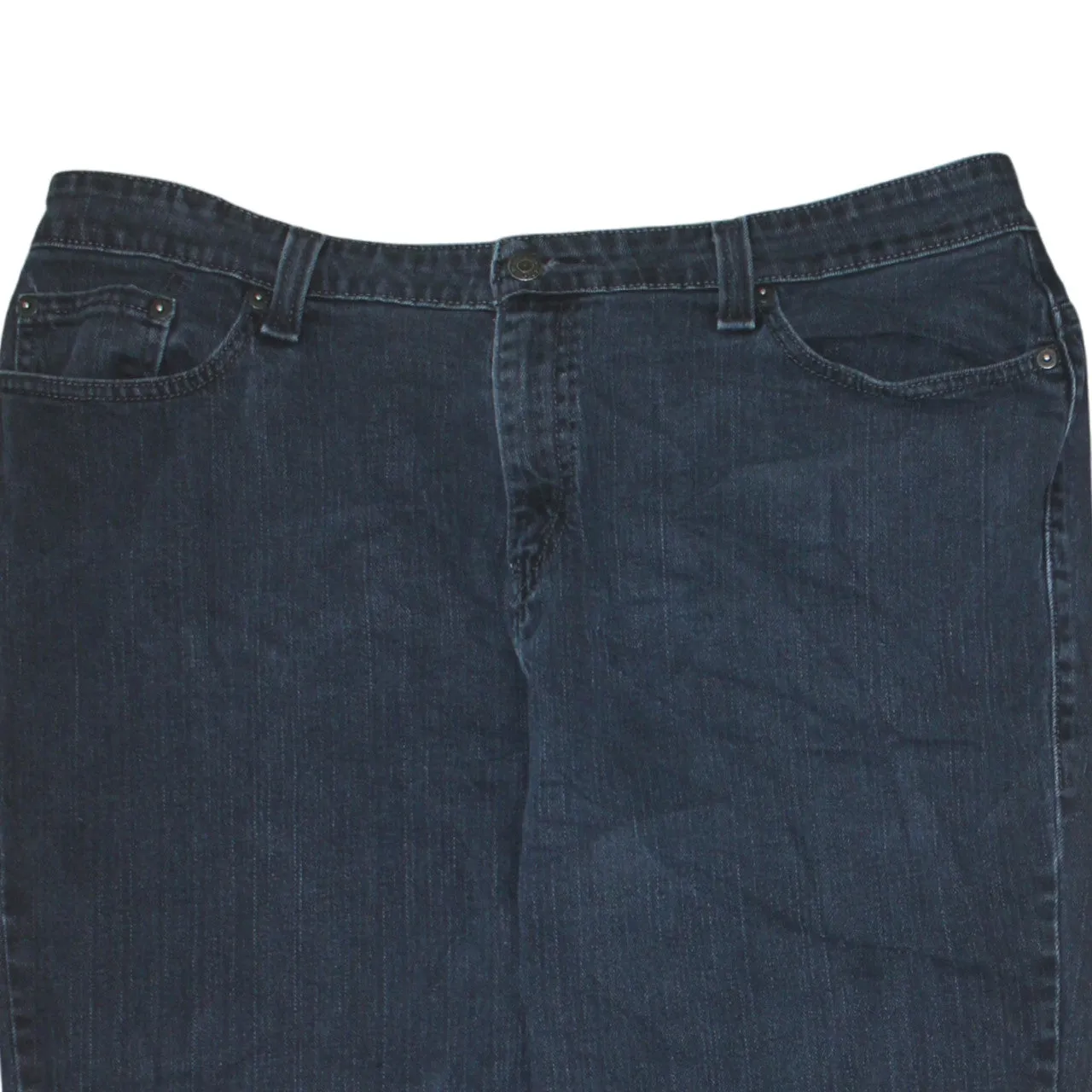 Levi Strauss &Co Dark Navy Blue Jeans Women’s Medium Classic Five Pocket Denim Trousers sold by Vintage Club product image thumbnail 3