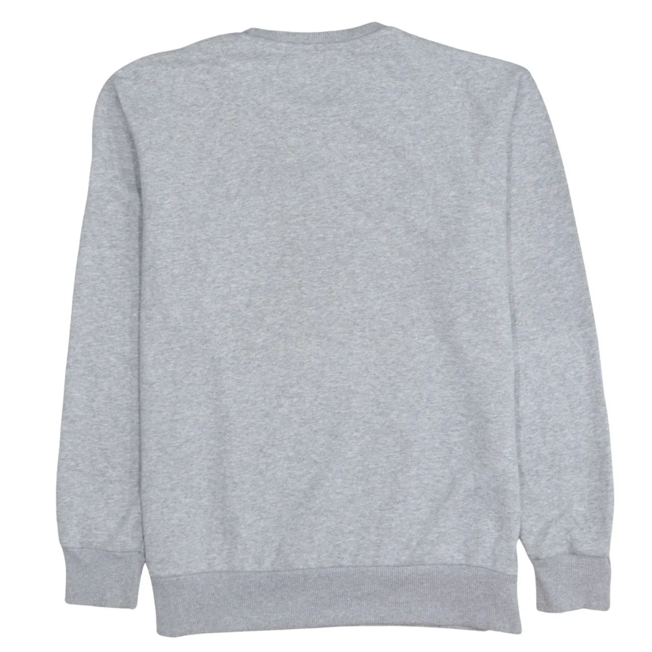 Moncler Grey Sweatshirt Women’s XXLarge Embroidered Tricolour Logo Crewneck Pullover Jumper sold by Vintage Club product image thumbnail 2