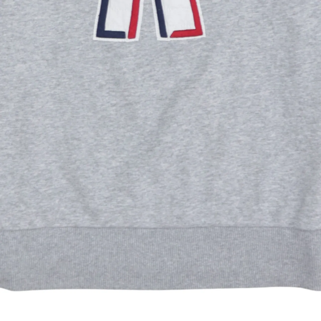 Moncler Grey Sweatshirt Women’s XXLarge Embroidered Tricolour Logo Crewneck Pullover Jumper sold by Vintage Club product image thumbnail 4