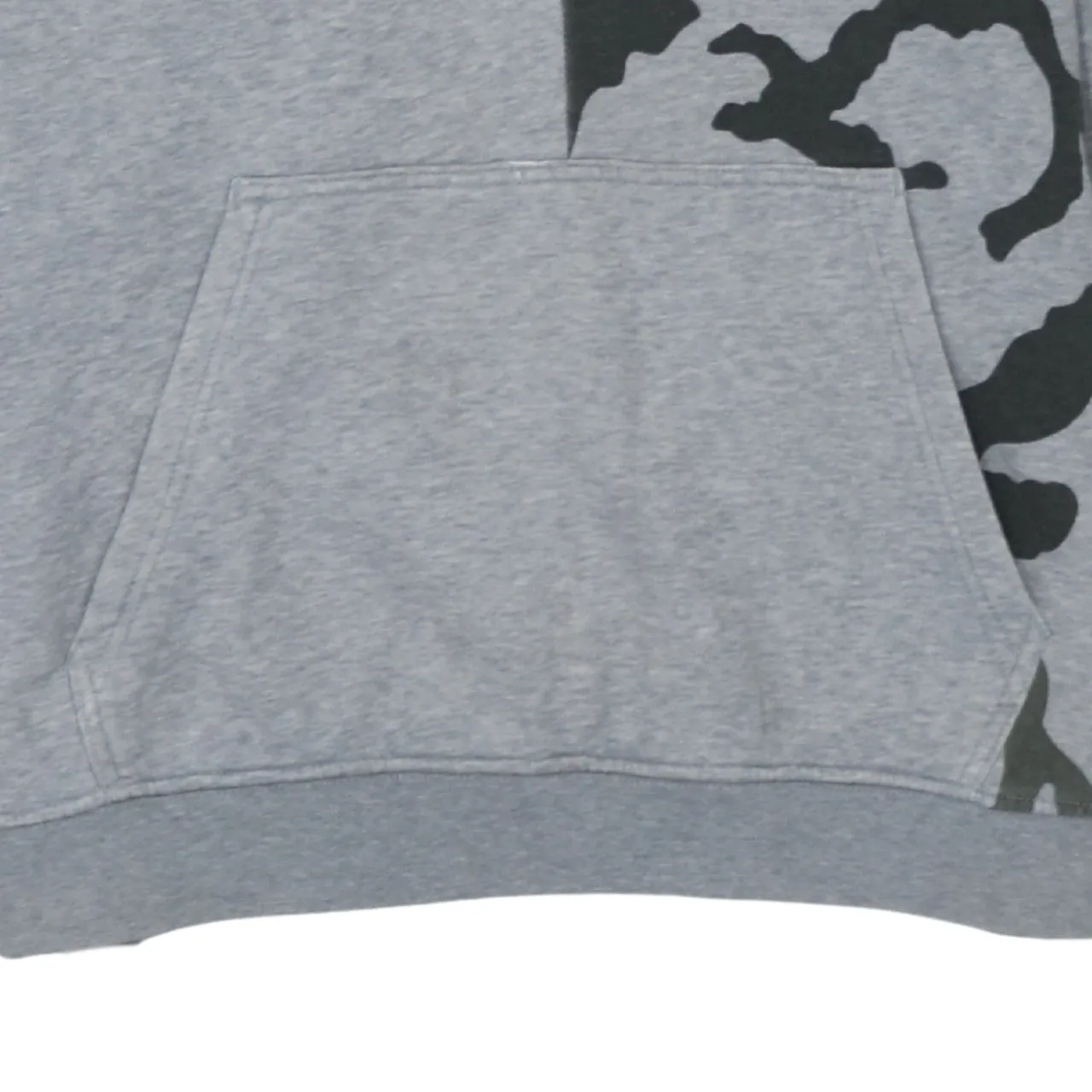 Nike Grey Camo Hoodie Men's Medium Printed Logo Front Pocket Pullover Sweatshirt sold by Vintage Club product image thumbnail 4