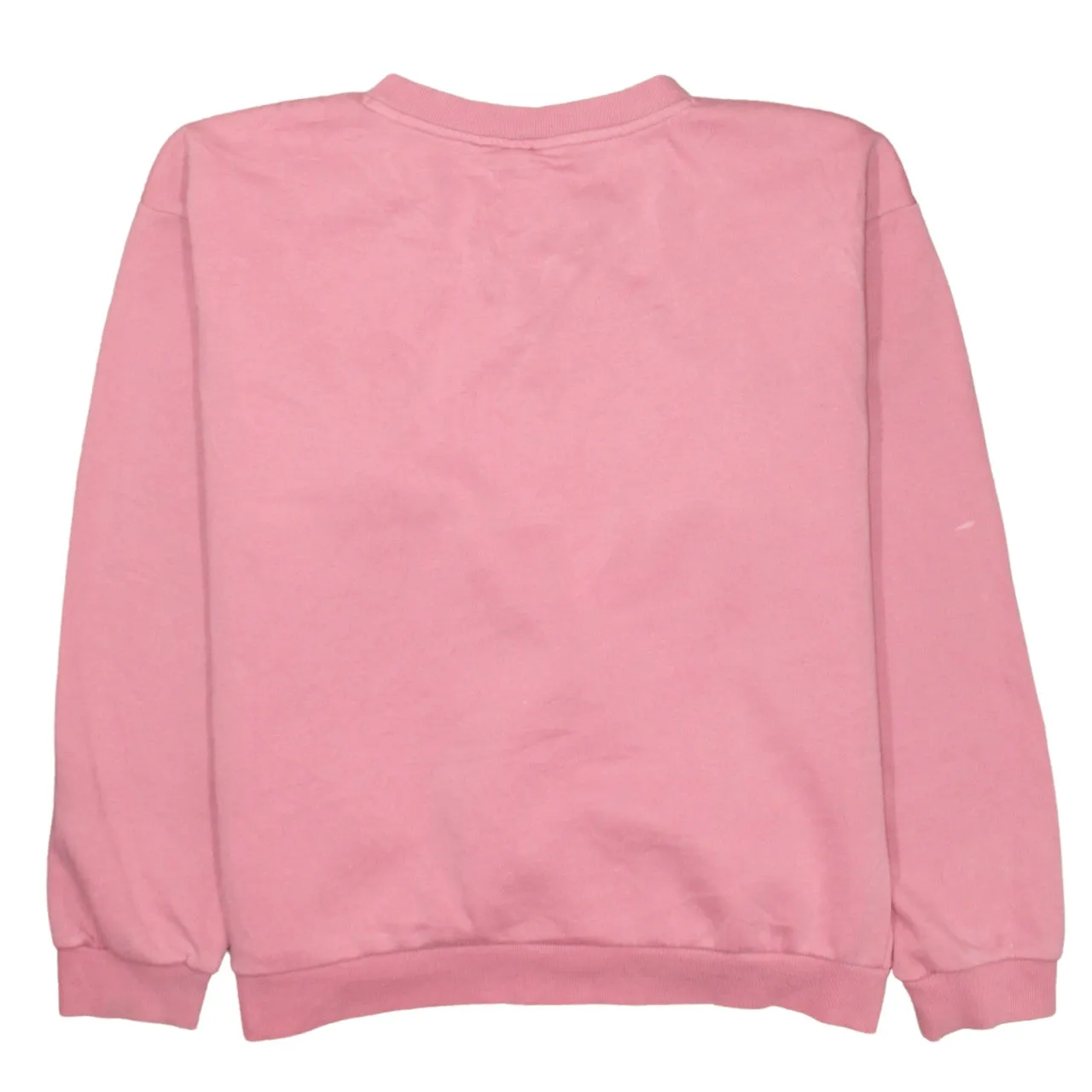 Fila Pink Sweatshirt Women's XLarge Printed Logo Crewneck Ribbed Cuffs Pullover Top sold by Vintage Club product image thumbnail 2