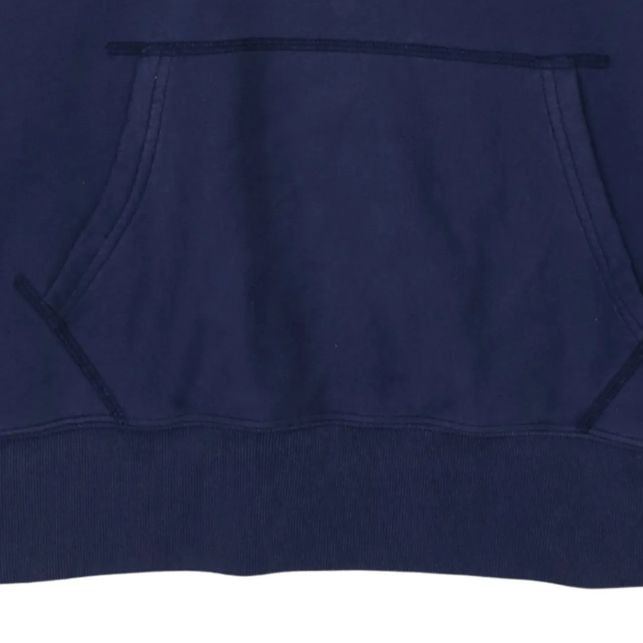 Polo Ralph Lauren Navy Blue Hoodie Men's XSmall Printed Logo Front Pocket Pullover Sweatshirt sold by Vintage Club product image thumbnail 4