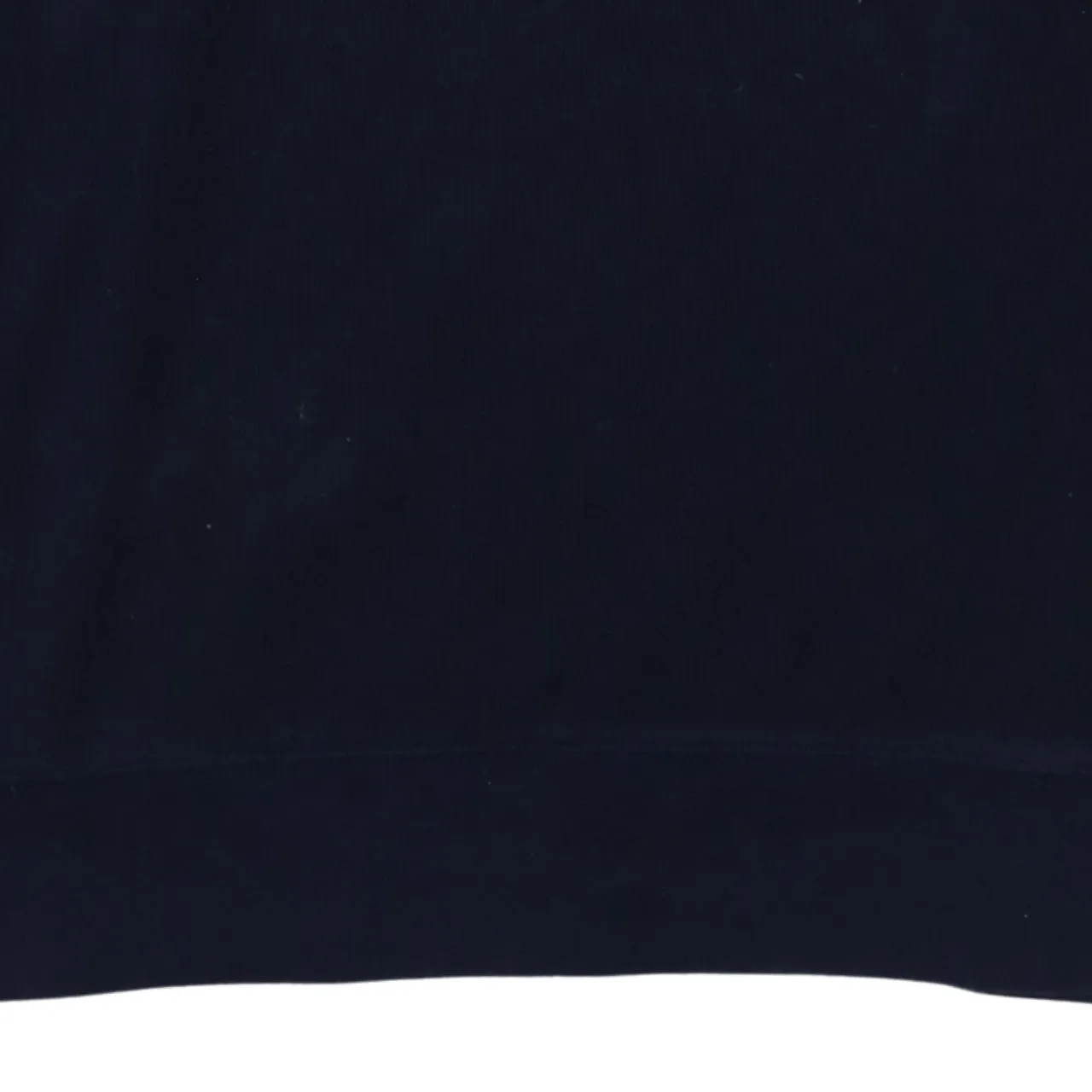 Gap Navy Blue Sweatshirt Men's Large Plain Crewneck Ribbed Cuffs Pullover Top sold by Vintage Club product image thumbnail 4