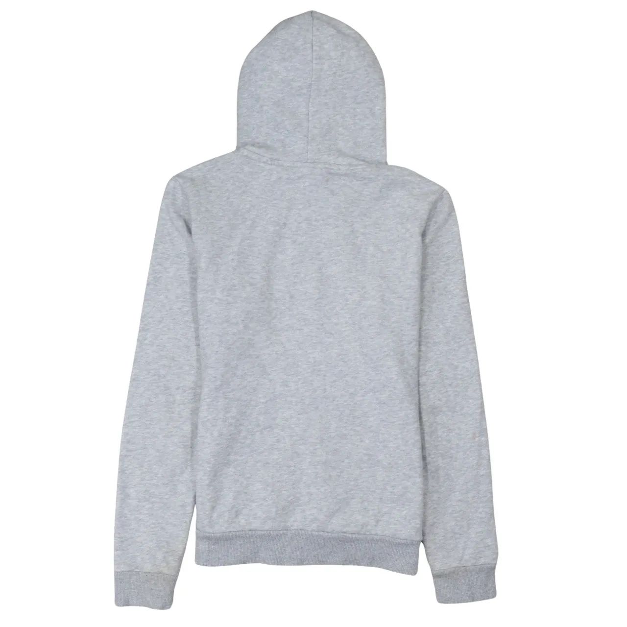 Puma Light Grey Hoodie Women’s Large Printed Logo Front Pouch Pocket Pullover Sweatshirt sold by Vintage Club product image thumbnail 2