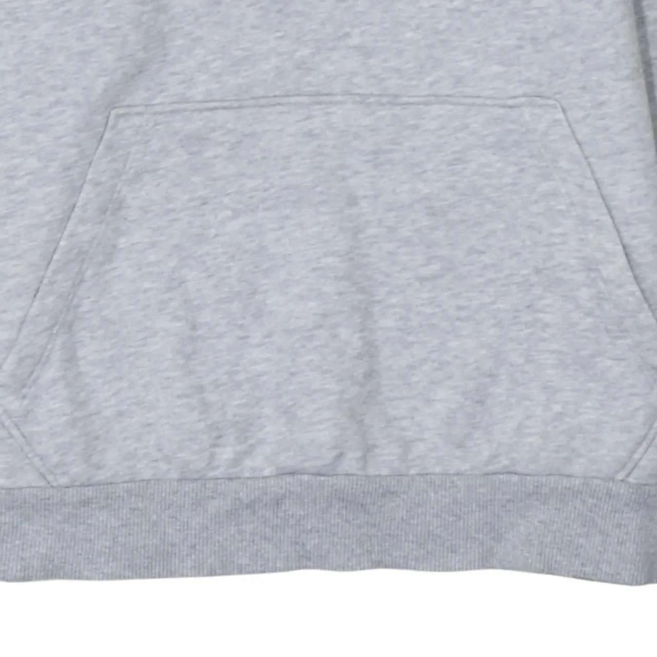 Puma Light Grey Hoodie Women’s Large Printed Logo Front Pouch Pocket Pullover Sweatshirt sold by Vintage Club product image thumbnail 4