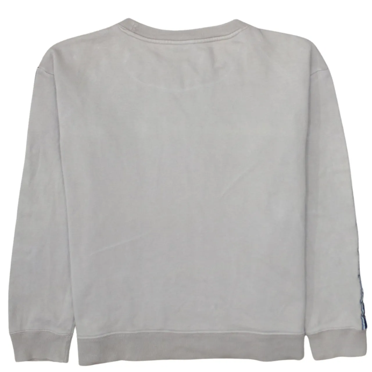 Champion Beige Cream Sweatshirt Men's Small Printed Script Logo Sleeve Tape Pullover Top sold by Vintage Club product image thumbnail 2